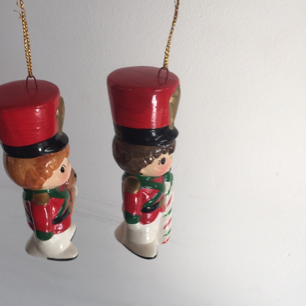 Kansas City Chiefs Christmas Nutcracker Ornaments NFL Resin Set of 2 NEW - Picture 5 of 14